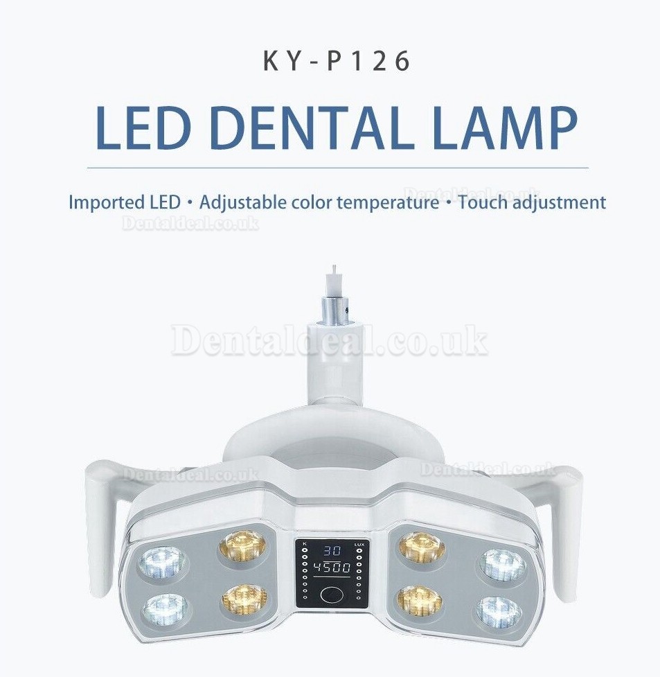 Dental LED Operating Light Induction Lamp 8 Bulbs Shadowless Surgical Lamp KY-P126